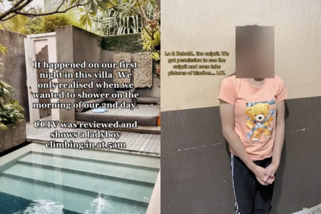 Burgled in Bali: Singapore couple on honeymoon wake up to find their villa broken into