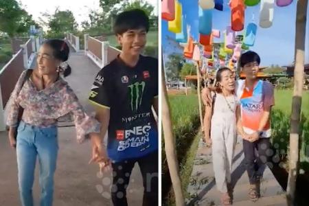 Teenage boy and grandma in Thailand get engaged despite 37-year age gap