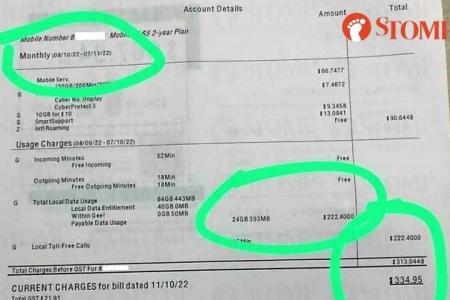 Woman says StarHub 'scammed' her after getting bill for Nov in Oct