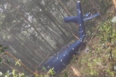 ‘I am sorry,’ says Malaysian pilot of helicopter that crashed in Cameron Highlands