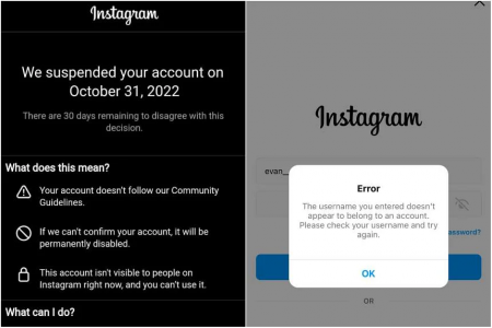 Thousands of Instagram users worldwide report accounts being suspended