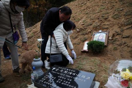 Grieving parents bury children killed in Itaewon Halloween disaster