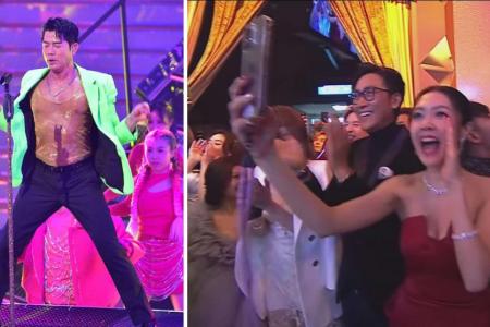 Pushing 60, Aaron Kwok shows he can still dance up a storm at gala show