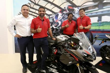 TVS, India's third largest motorcycle producer, now in Ubi
