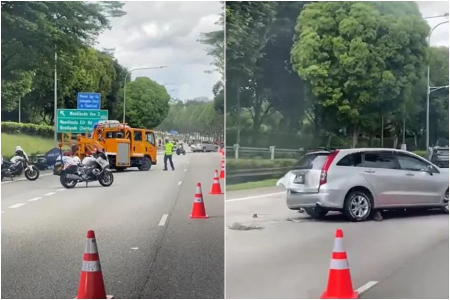 70-year-old motorcyclist dies in BKE accident with car; driver arrested