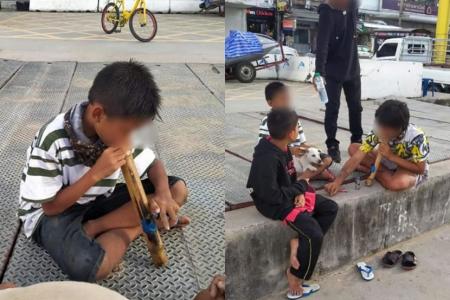Kids as young as nine smoke cannabis on Pattaya Beach, sparking outrage