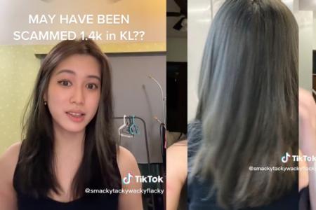 Woman outraged at RM1,400 bill for haircut and bleach at KL salon