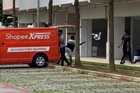 Delivery workers throwing packages at Haig Road: Shopee says behaviour 'unacceptable'