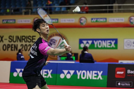 Loh Kean Yew qualifies for India Open quarters after beating Denmark’s Hans-Kristian Vittinghus