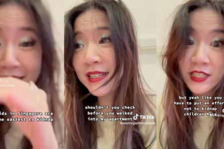 S'pore too safe? Influencer says kids here are easiest to kidnap in TikTok clip
