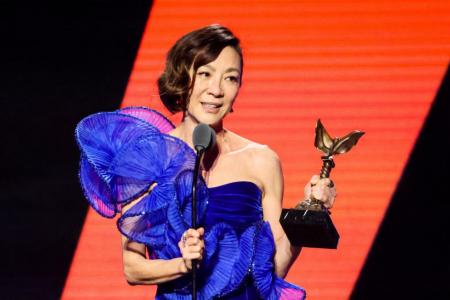 Mum to Michelle Yeoh: 'You must not wear pants' on Oscars night