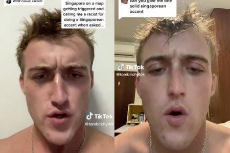 Former expat refutes accusations of racism after attempt at Singlish on TikTok