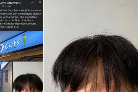 Man laments 'pineapple head' haircut; shop owner invites him for a redo
