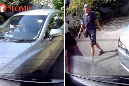 Hit-and-run driver caught on camera in Joo Chiat