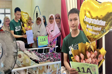 Student who scored 11As in SPM accepts mother's death as test from Allah