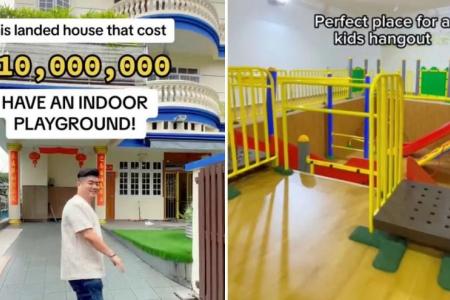 Priceless fun at indoor playground in $10 million house
