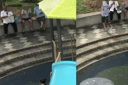 'Playground punters' in Bedok raise concern among parents