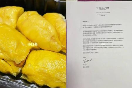 No durians allowed: Tourist escapes fine after sneaking Musang King into Sentosa hotel room