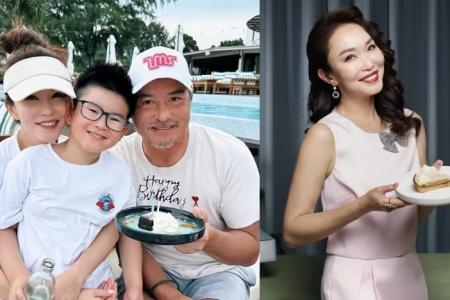 ‘I can’t bear to be apart from my son’: Actress Fann Wong