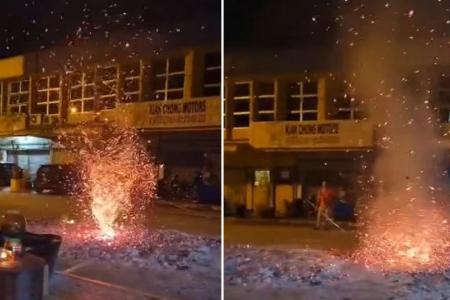Dust devil in M'sia dazzles viewers during Hungry Ghost fest