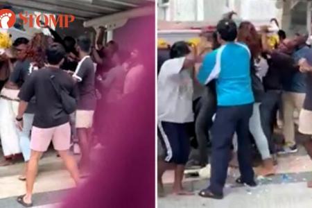 Woman's funeral disrupted as disagreement erupts between boyfriend and family