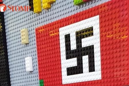 Nazi swastika made of Lego bricks in Tampines Mall store 'an isolated incident', says Toys 'R' Us