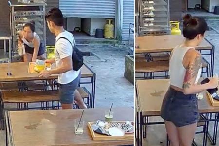 Port Dickson cafe praises S'pore couple for clearing tables
