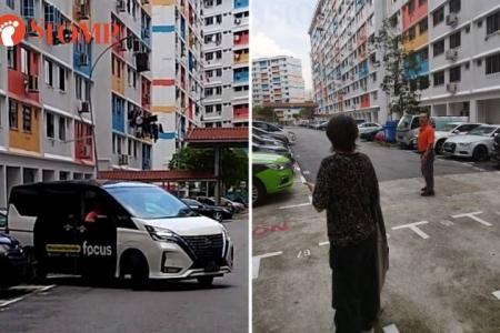 PHV driver blocks couple from parking in Yishun, sparking quarrel