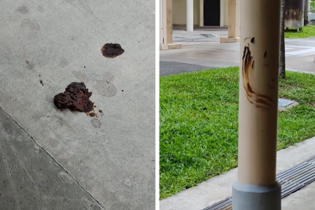 Tampines resident raises a stink about faeces in void deck