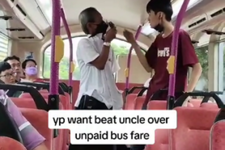 Passenger threatens bus fare inspector over unpaid fare