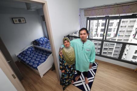 Single mum, homeless for 15 years, to celebrate Hari Raya in own flat 