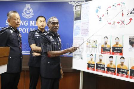 Johor police nab members of loan shark syndicate with suspected S'pore links