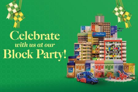 Join the festivities at FairPrice Hari Raya Block Parties