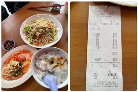 Counting bean sprouts: Diner and seller argue over taugeh
