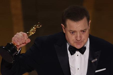 Oscars: Brendan Fraser wins best actor for The Whale