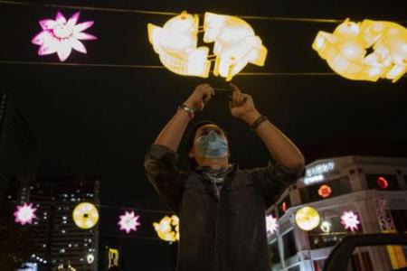 Chinatown roars into Chinese New Year with tiger light-up