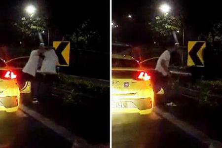 Cabby who allegedly shoved private-hire driver charged with performing rash act 