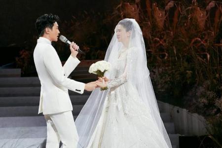 Julian Cheung holds touching ceremony on Call Me By Fire reality show 21 years after marrying Anita Yuen 