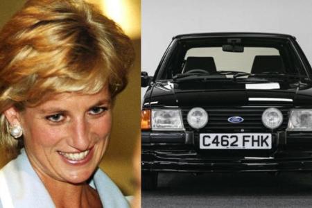 Princess Diana's unique Ford Escort sells for $1.2m