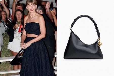 Taylor Swift seen with new boyfriend and carrying bag brand Aupen