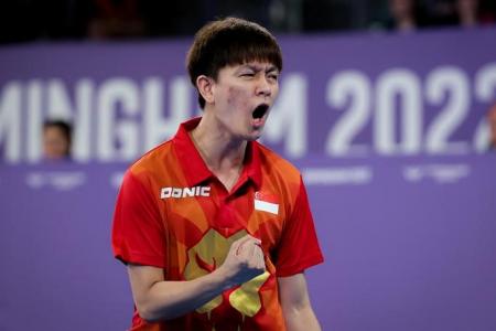 Singapore reach men's table tennis semi-finals after 3-0 win over Canada
