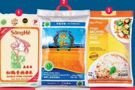 FairPrice offers 15% discount on three rice products until Nov 9 