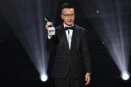 Star Awards 2022 host Chen Hanwei clinches Best Actor award