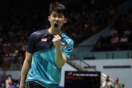 SEA Games: Badminton world champ Loh Kean Yew in singles final after tough fight