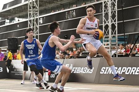 S'pore to face China at March 27-31 Fiba 3x3 Asia Cup