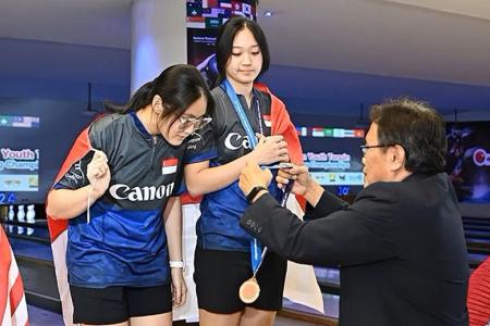 Singapore’s girls clinch team gold at Asian Youth Bowling Championships