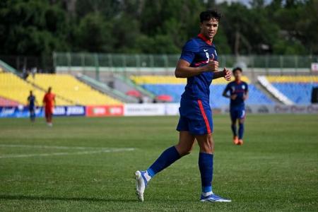 Ikhsan Fandi's first international hat-trick spurs Lions to first win under Nishigaya