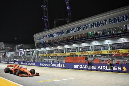 Formula One deal renewed until 2028; this year's night race on Oct 2