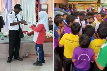 Goodbye, Uncle Kittu: Ipoh school guard moved to tears by students’ loving farewell in viral video