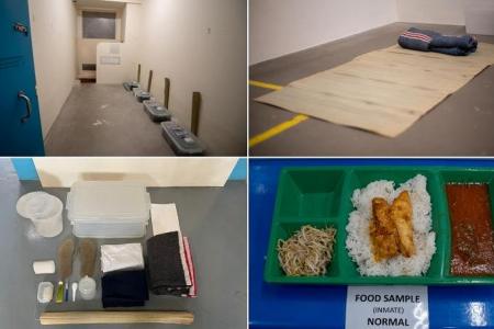 Singapore's prison conditions acceptable; no fans and mattresses for safety reasons: Shanmugam